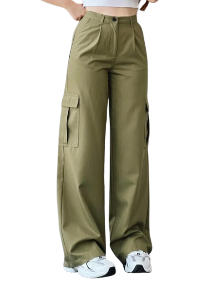 Frauen Vintage Cargo Hosen